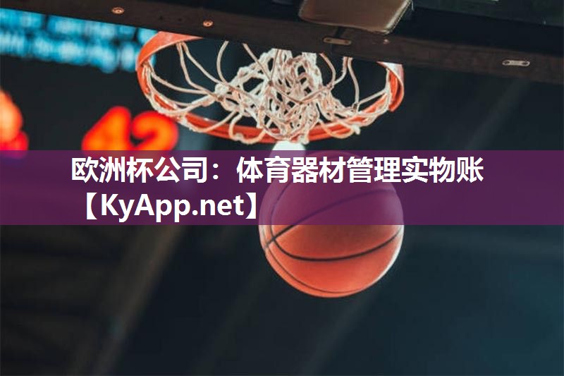 欧洲杯公司：体育器材管理实物账