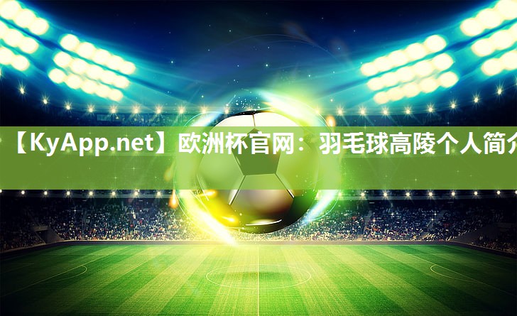 欧洲杯官网：羽毛球高陵个人简介