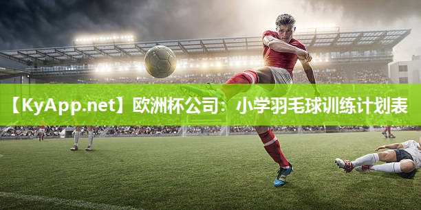 小学羽毛球训练计划表
