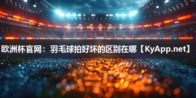 羽毛球拍好坏的区别在哪
